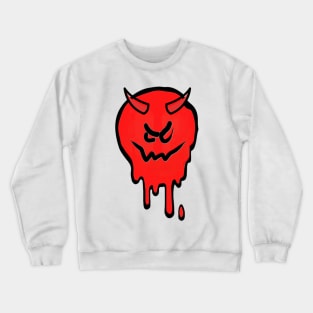 Devil Melting Crewneck Sweatshirt